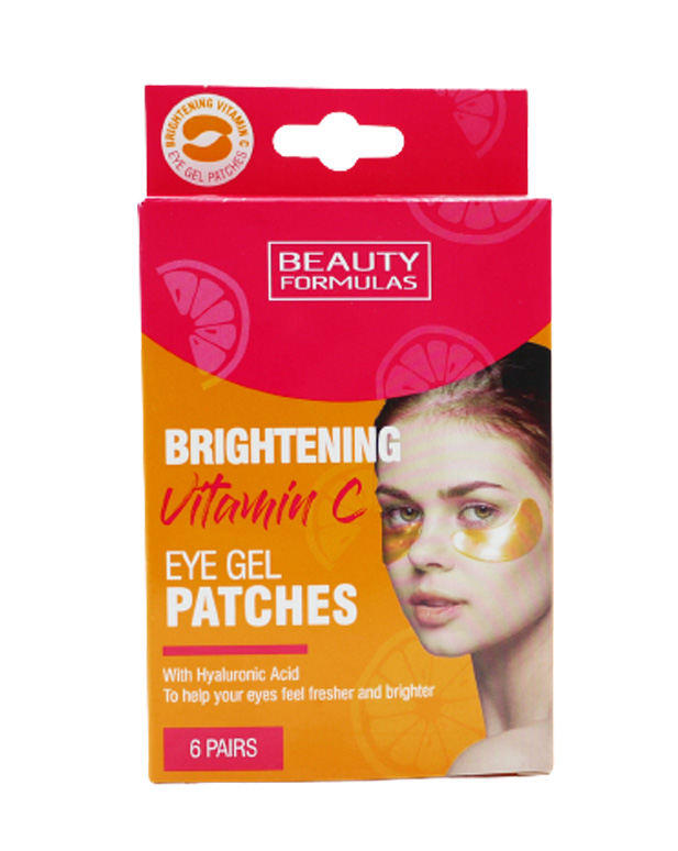 Beauty Formulas Vitamin C Eye Gel Patches 6 paria
